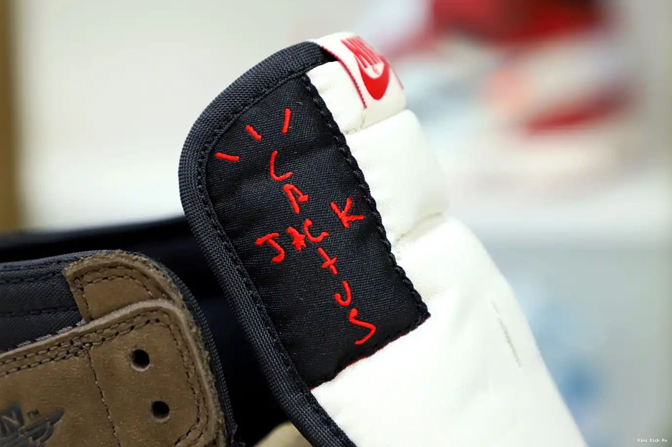 SCOTT X 1 OG 'MOCHA' HIGH AIR Kimikick JORDAN RETRO TRAVIS 0321