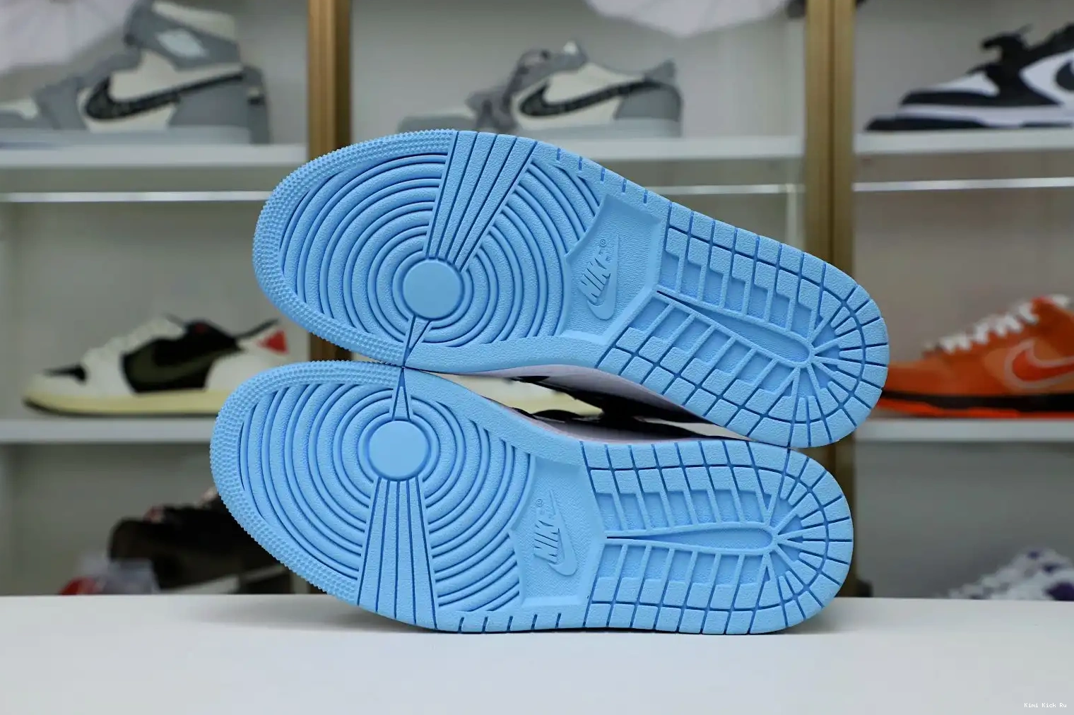 Kimikick JORDAN AIR HIGH CHILL' 1 'BLUE WMNS RETRO OG 0319