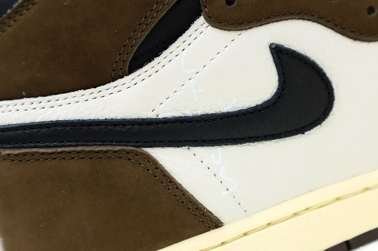 SCOTT X 1 OG 'MOCHA' HIGH AIR Kimikick JORDAN RETRO TRAVIS 0321