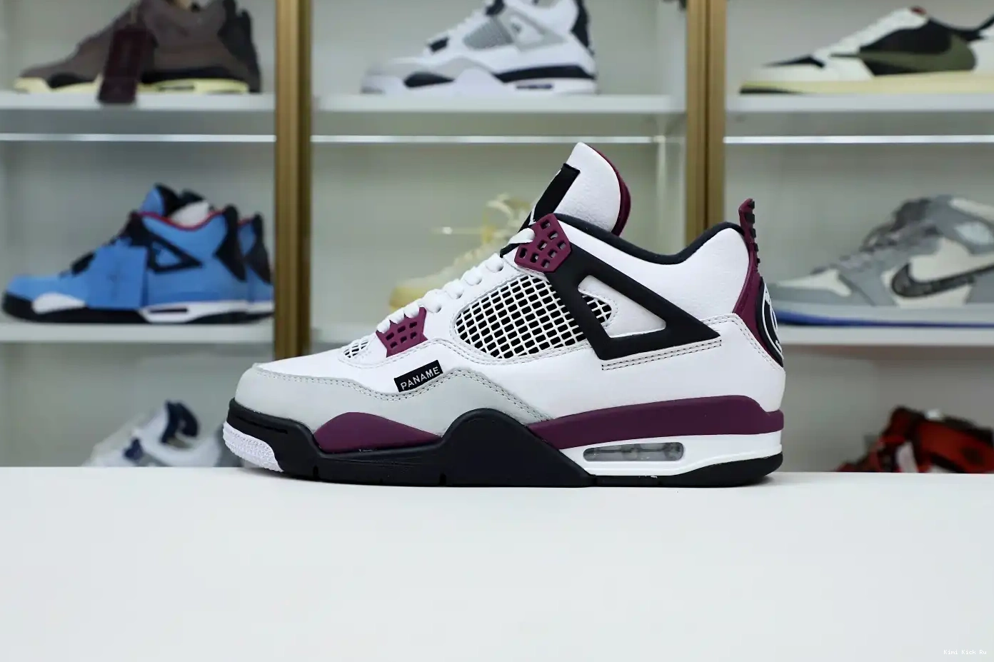 PARIS Kimikick AIR JORDAN X AIR 4 RETRO 'BORDEAUX' SAINT-GERMAIN JORDAN 0316