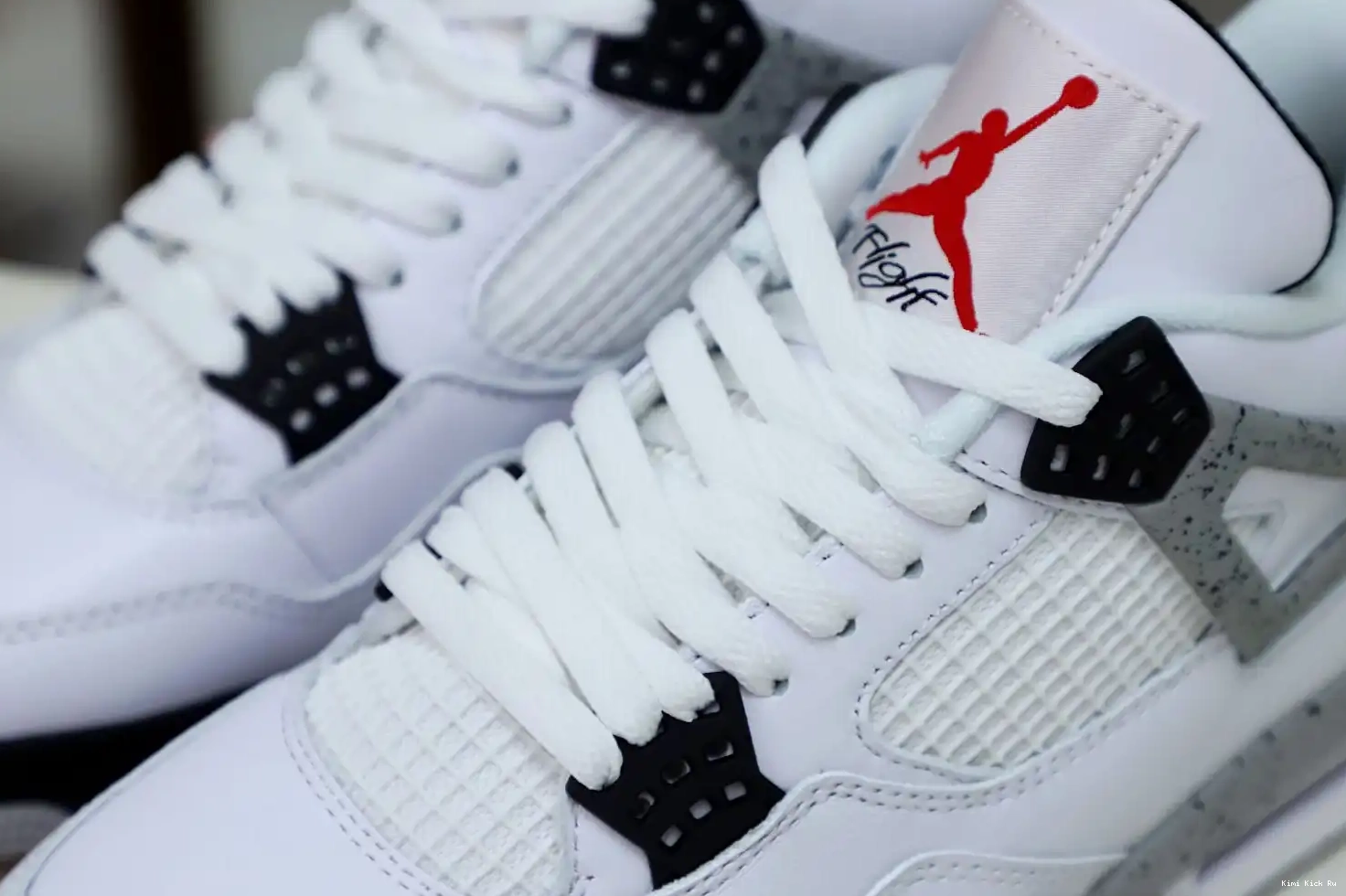 Air Kimikick White Cement Jordan 4 Retro 0308