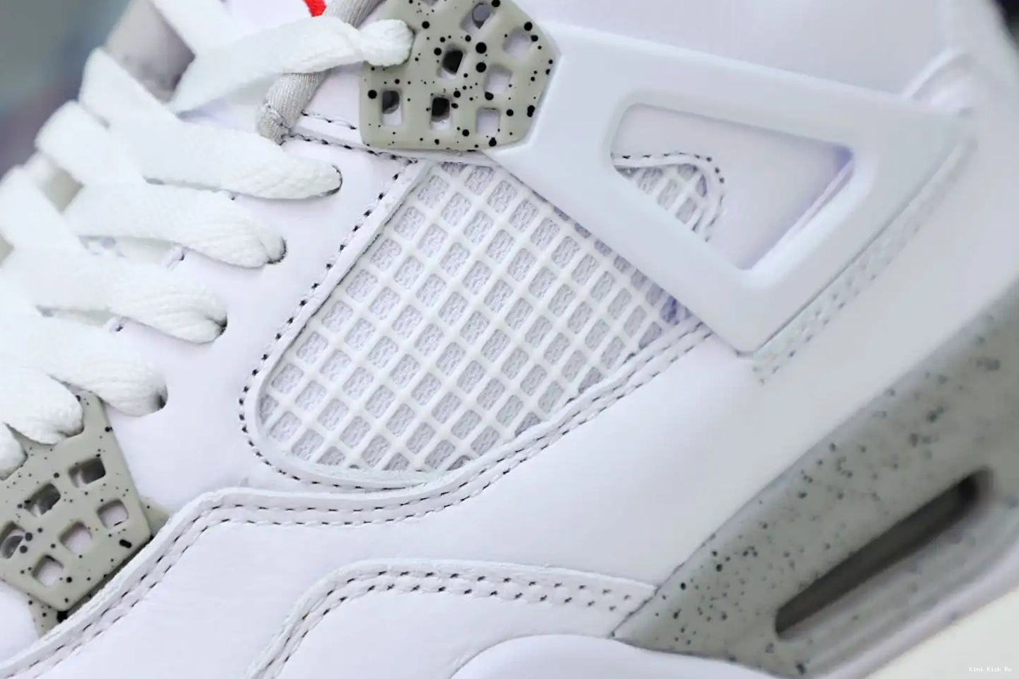 Kimikick JORDAN RETRO 4 'WHITE AIR OREO' 0312