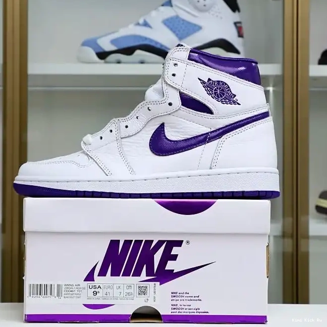 Kimikick Court Purple 1 Air OG Jordan High 0308