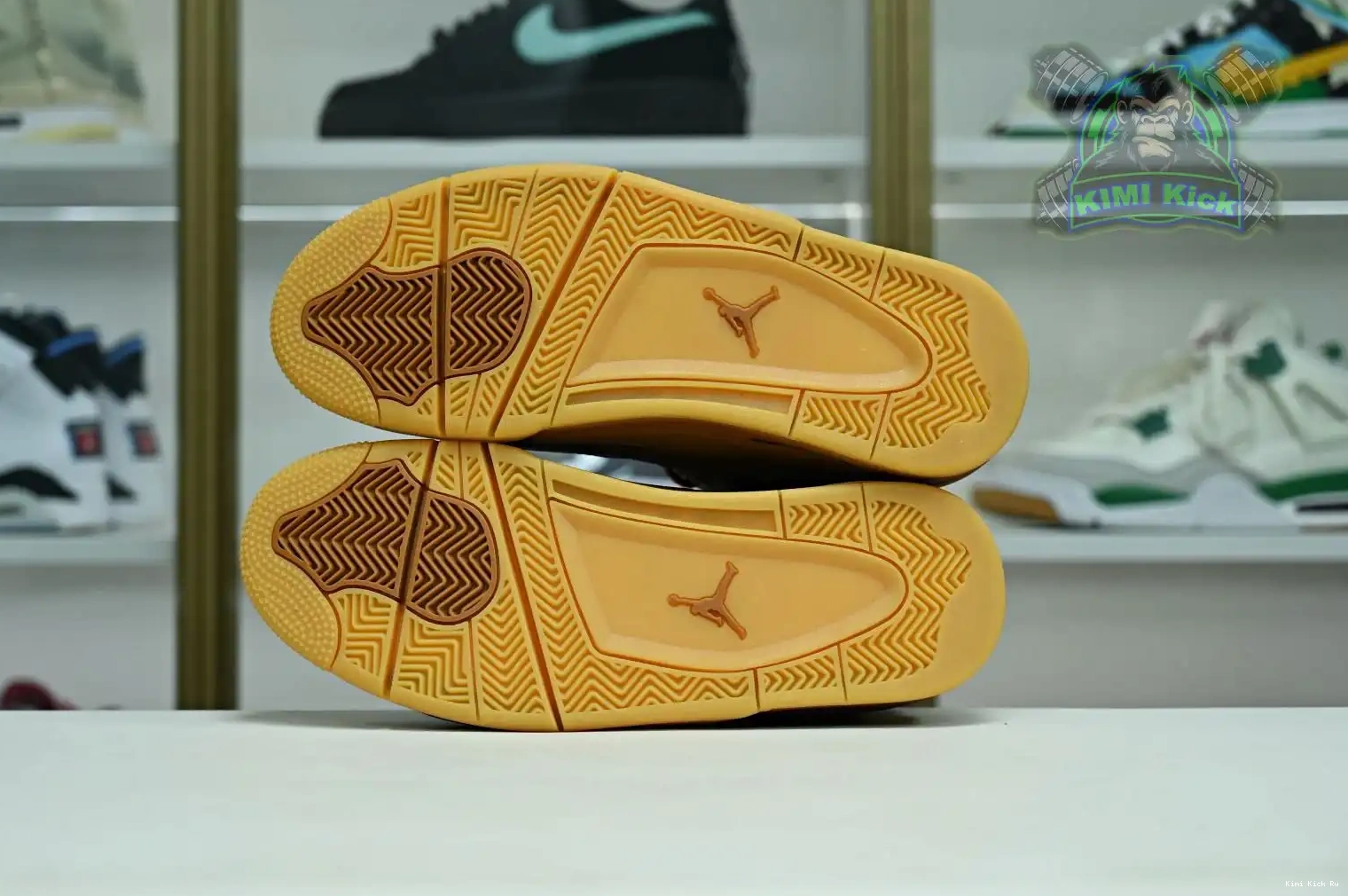 wheat Jordan Jordan ginger 4 Kimikick Air retro 0303