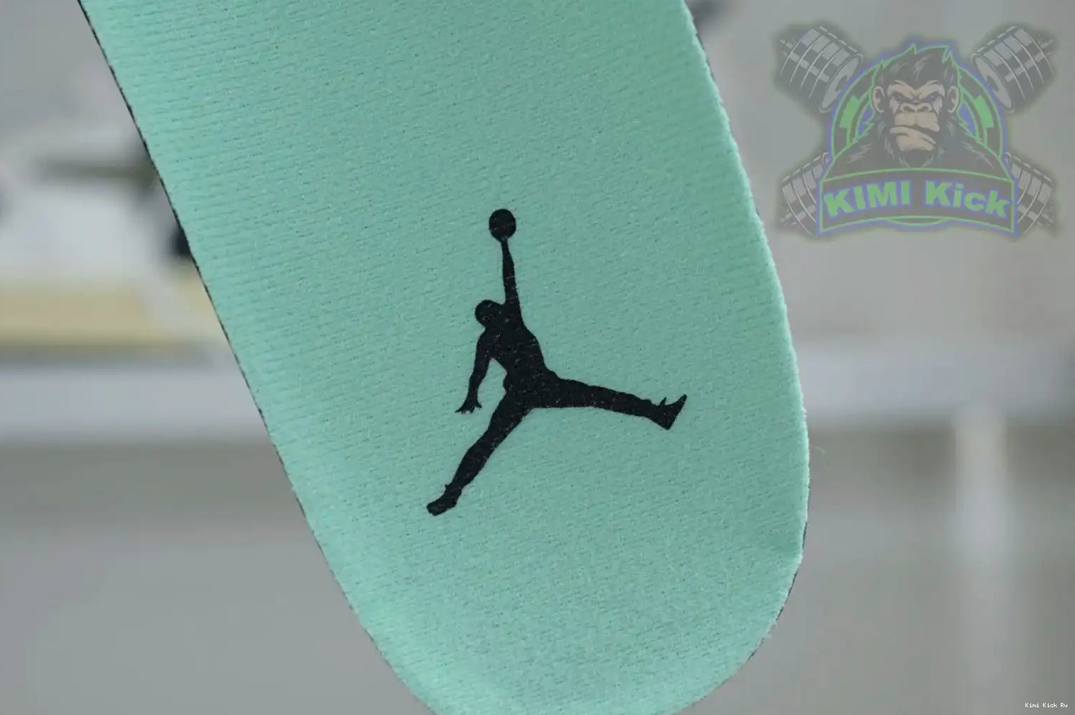 Green Kimikick Glow Jordan Air 3 0320