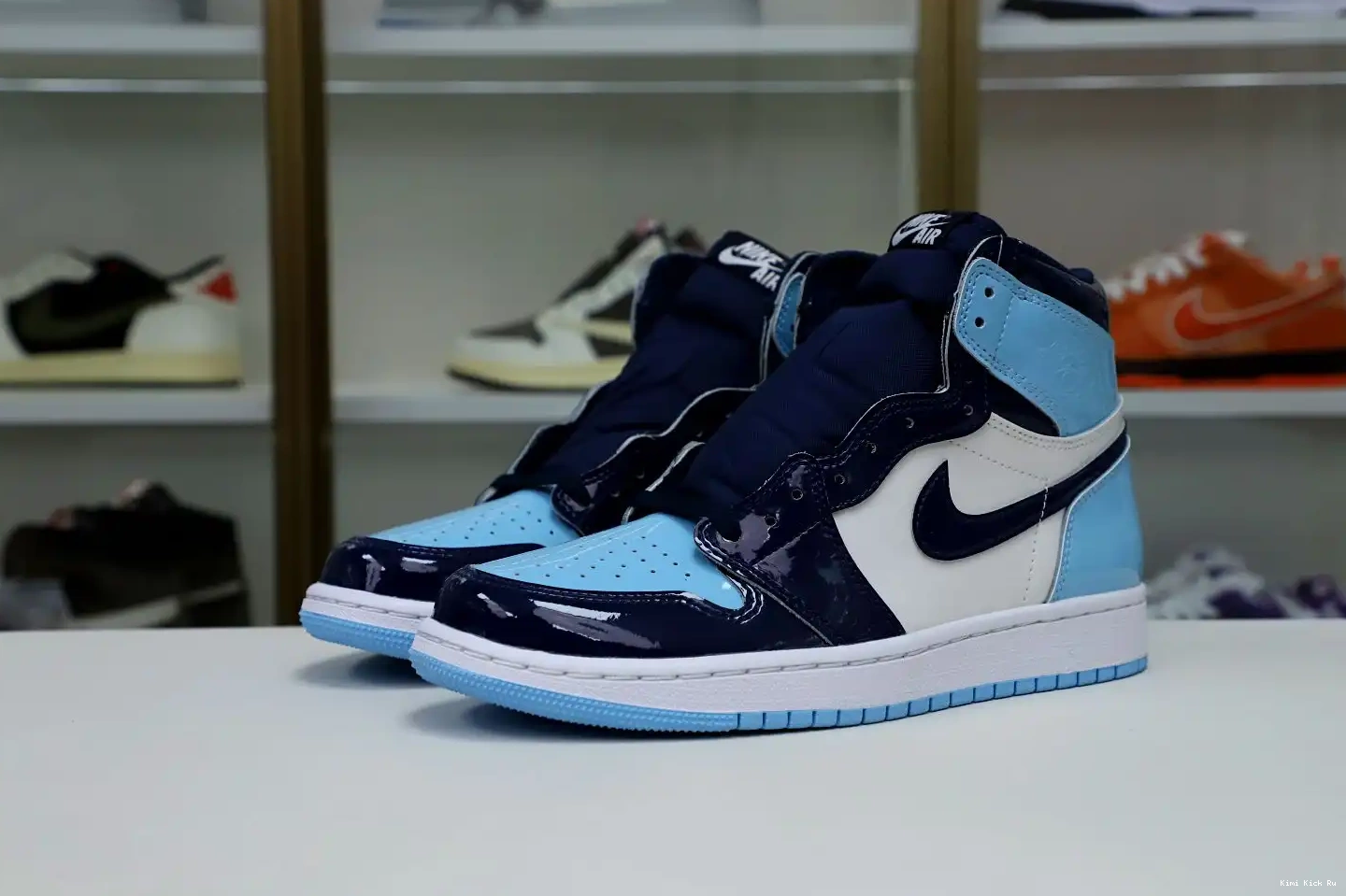 Kimikick JORDAN AIR HIGH CHILL' 1 'BLUE WMNS RETRO OG 0319