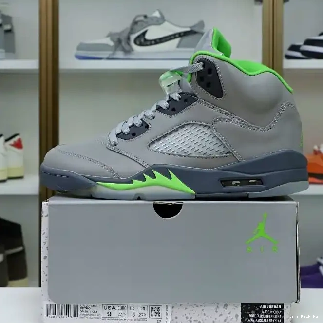 BEAN' 'GREEN 2022 JORDAN AIR 5 Kimikick RETRO 0304