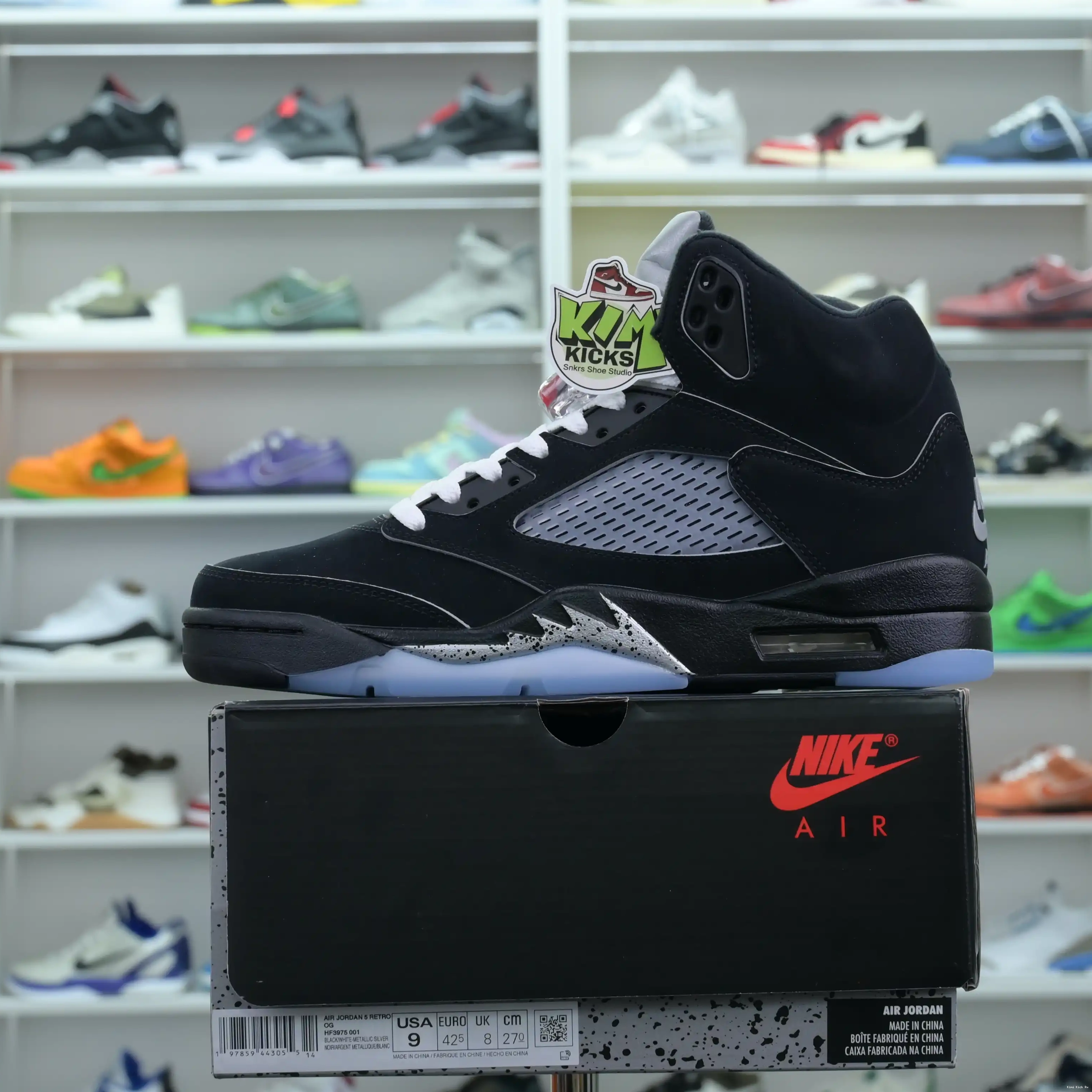 Jordan Kimikick 5“BLACK METALLIC Air Jordan REIMAGINED” 0311