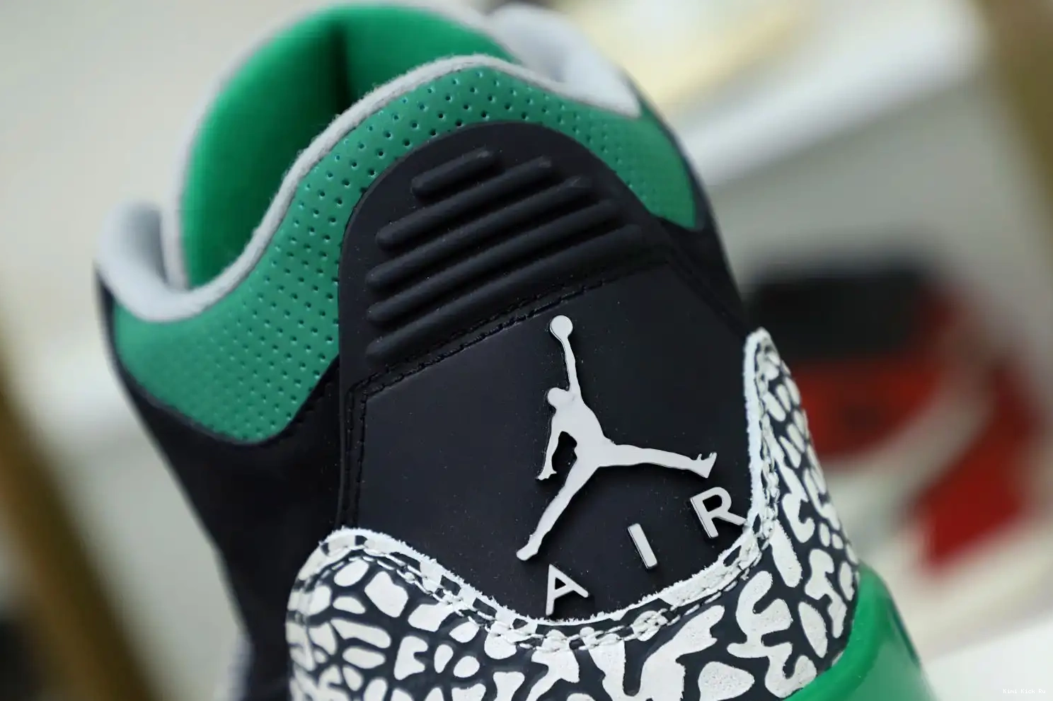 GREEN 3 JORDAN AIR PINE Kimikick 0309