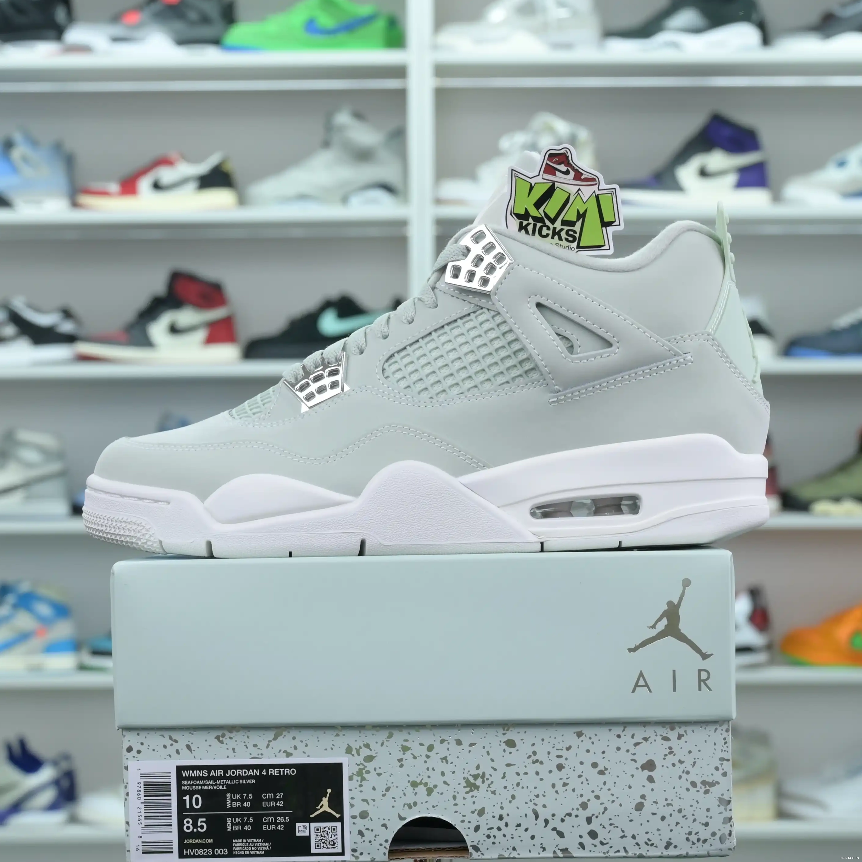 Air Kimikick Jordan Jordan4“Seafoam” 0322