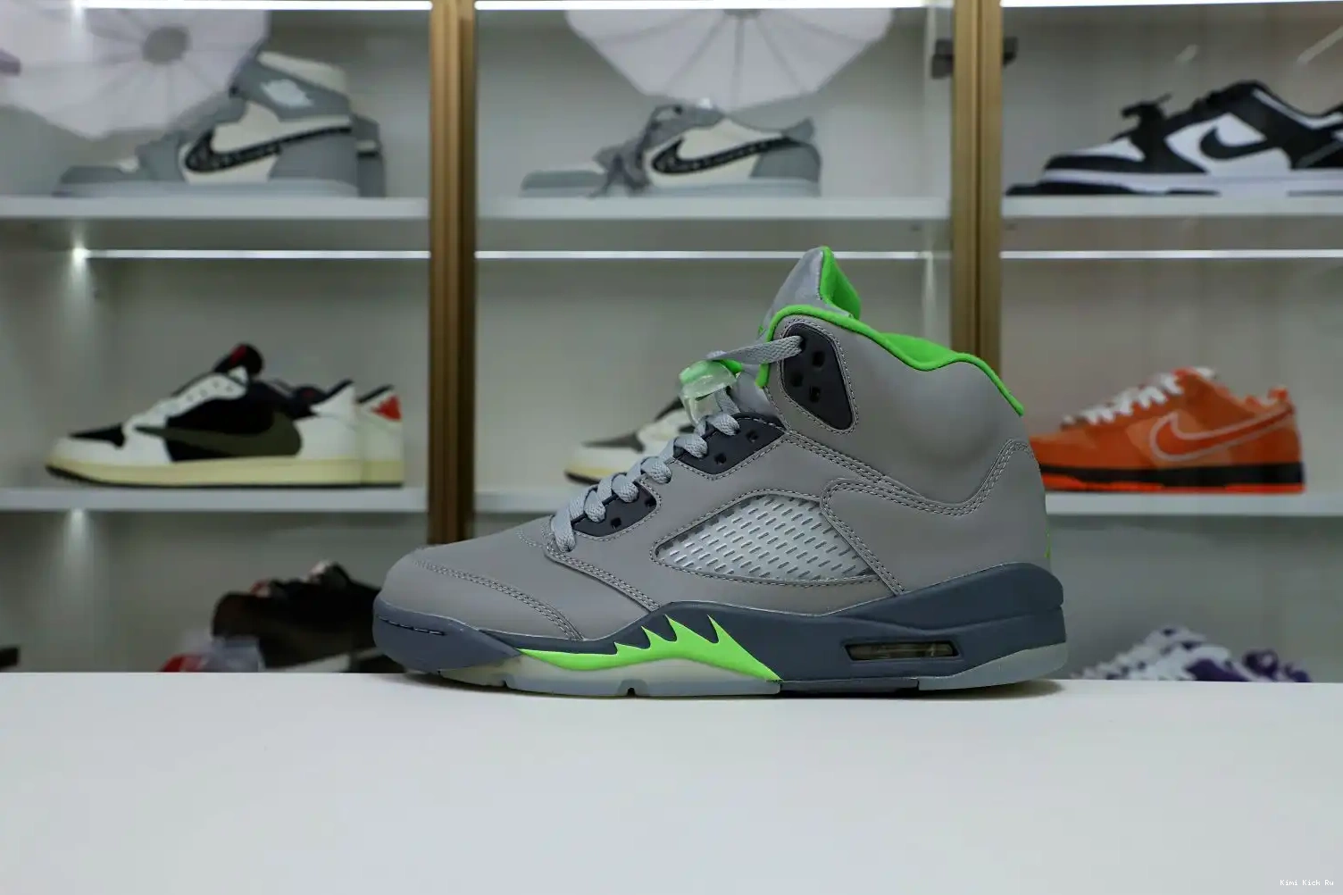 BEAN' 'GREEN 2022 JORDAN AIR 5 Kimikick RETRO 0304