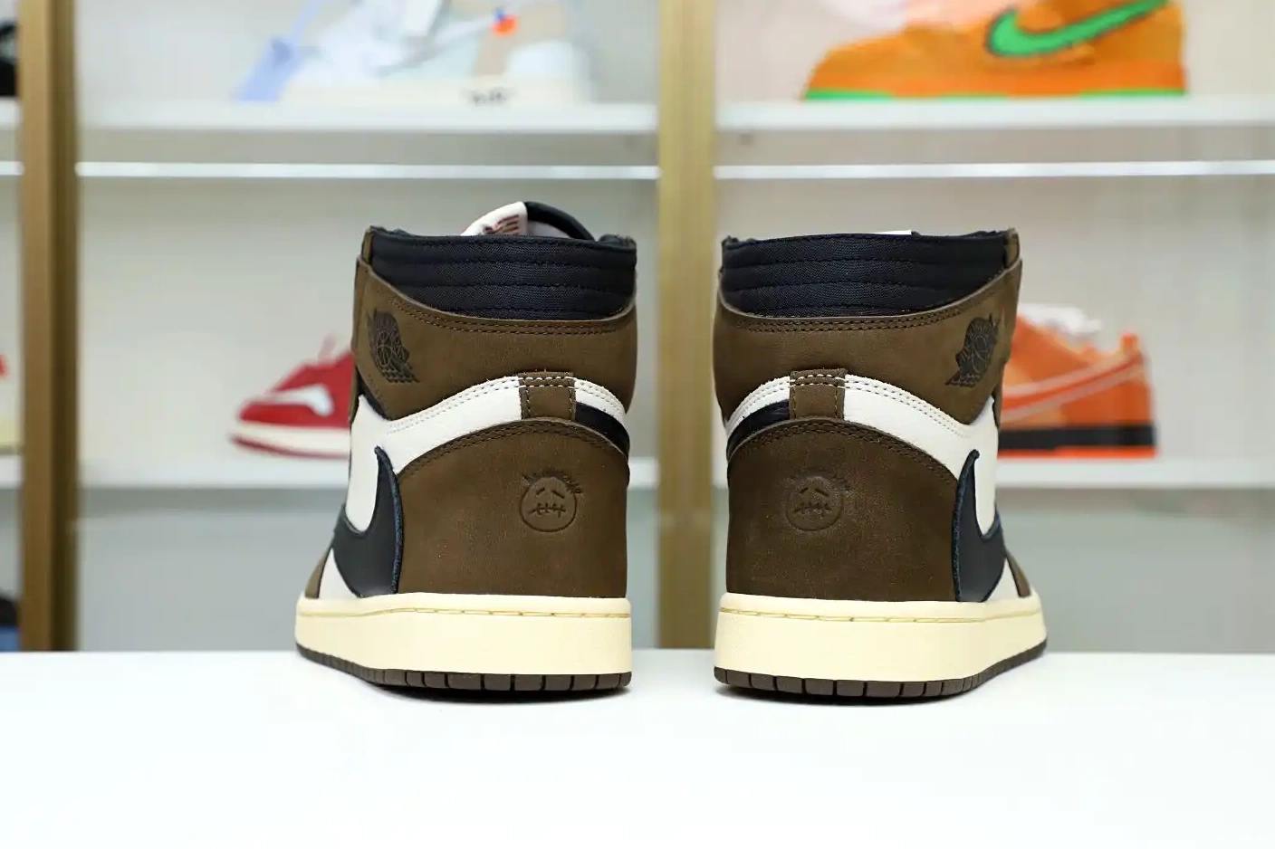 SCOTT X 1 OG 'MOCHA' HIGH AIR Kimikick JORDAN RETRO TRAVIS 0321