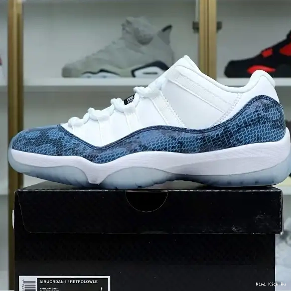 Air Jordan Jordan snakeskin” “navy Kimikick 11 0314