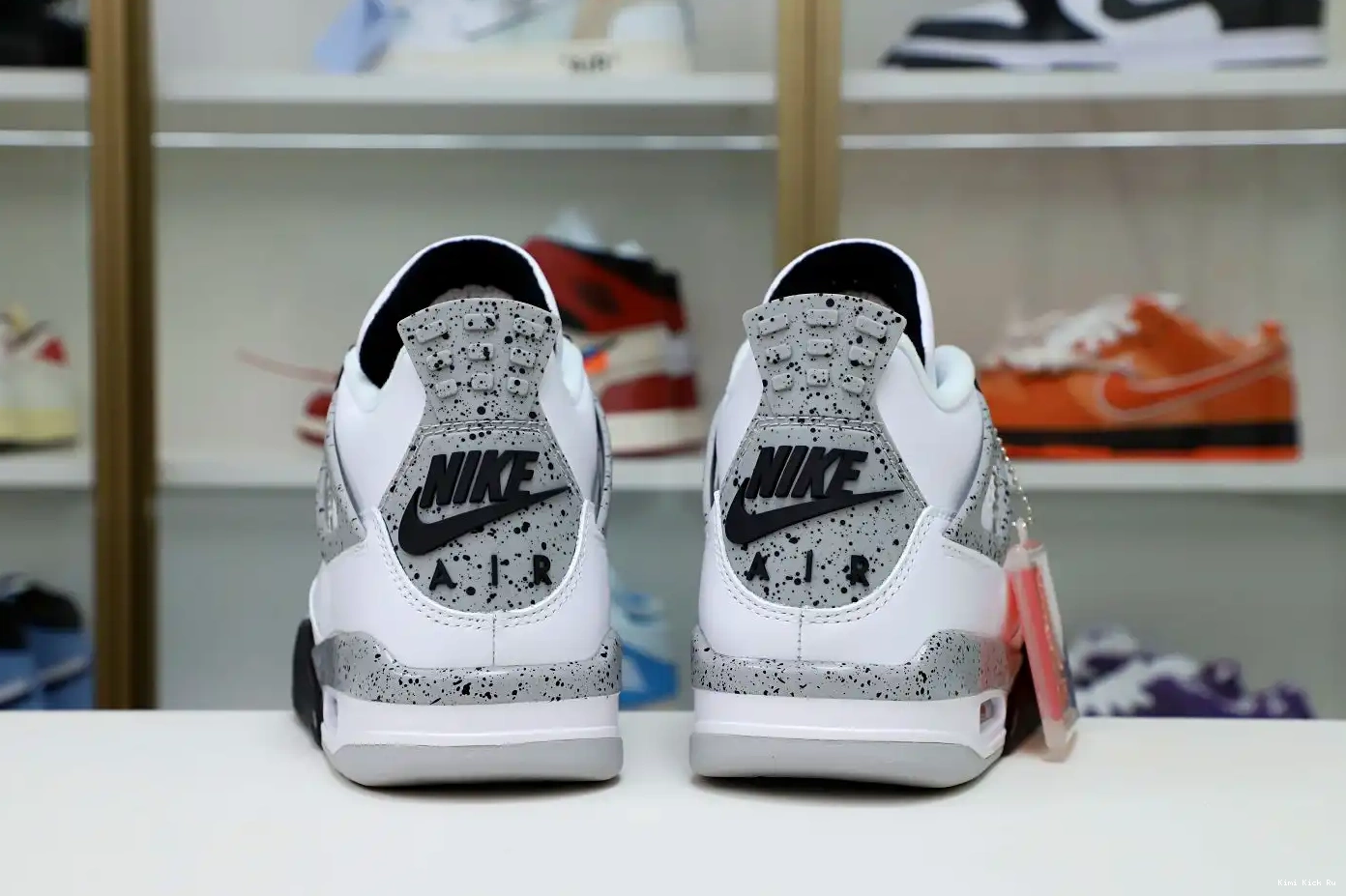 Air Kimikick White Cement Jordan 4 Retro 0308