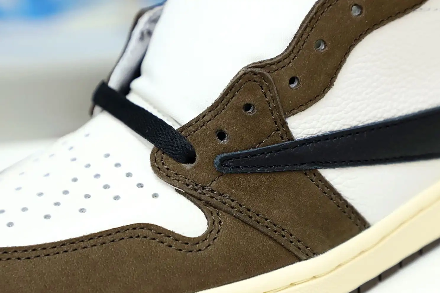 SCOTT X 1 OG 'MOCHA' HIGH AIR Kimikick JORDAN RETRO TRAVIS 0321