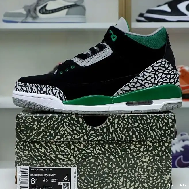 GREEN JORDAN AIR PINE 3 Kimikick 0312