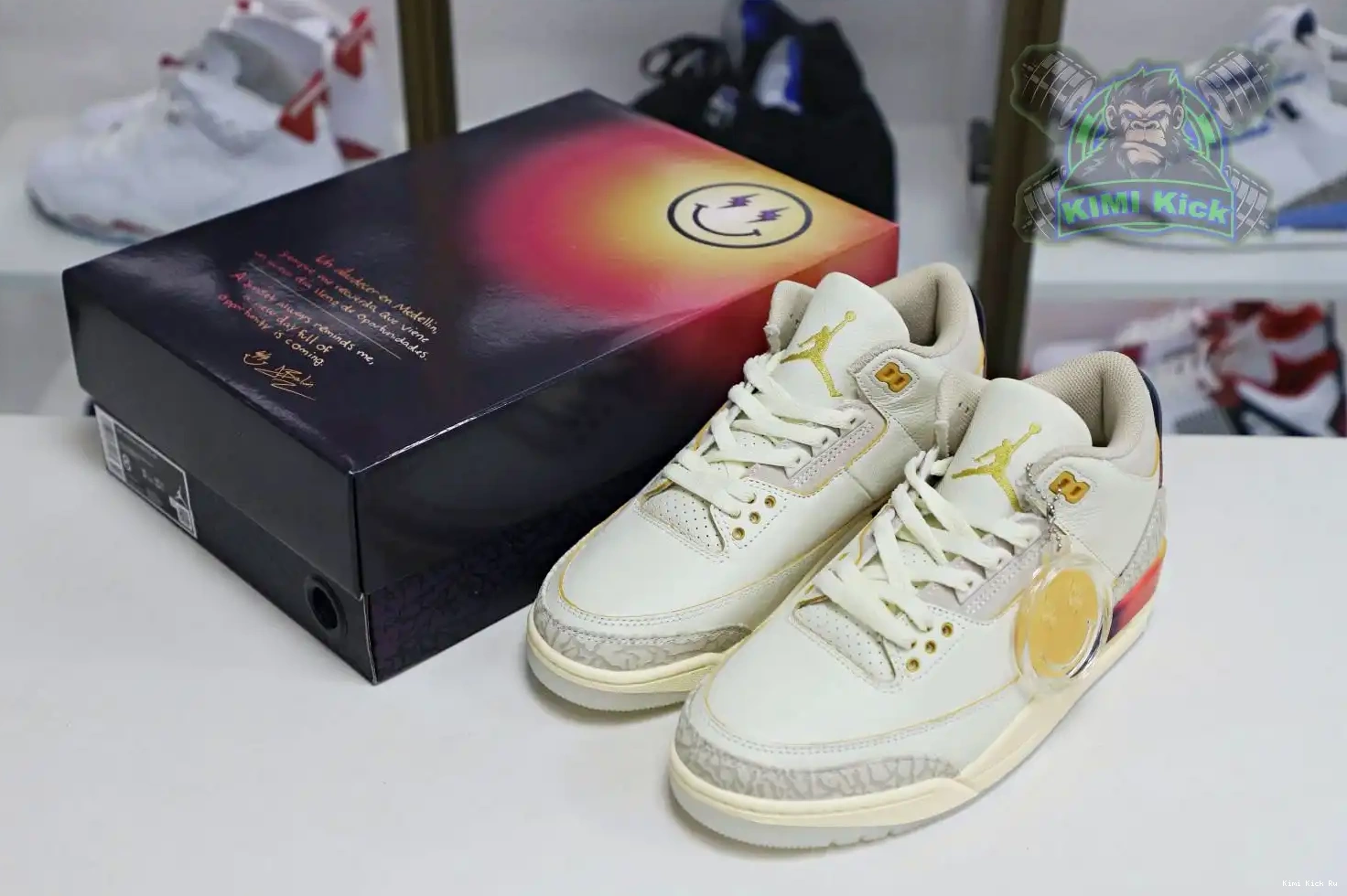 JBalvin Air Kimikick Jordan3 x Jordan 0320