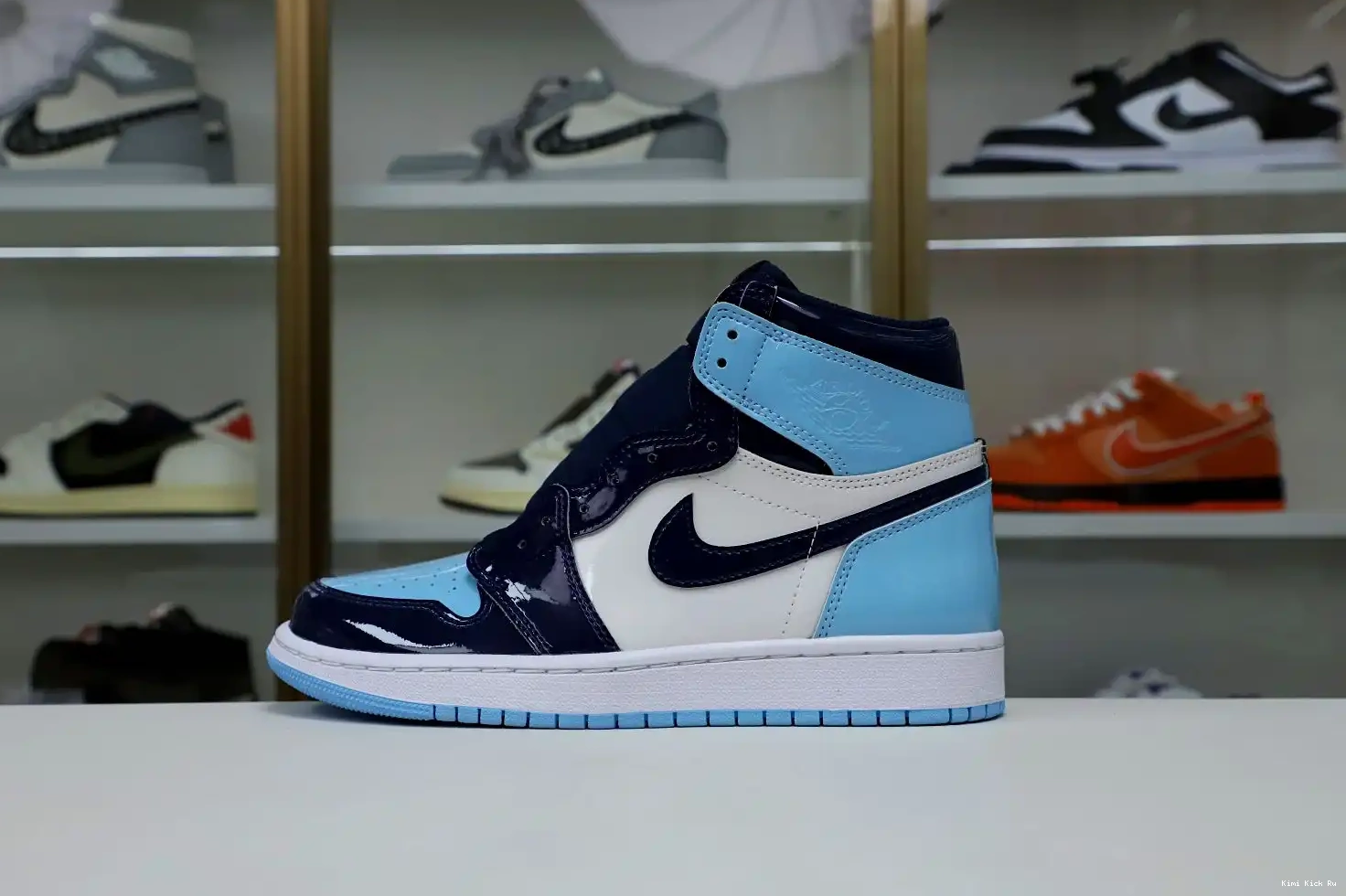 Kimikick JORDAN AIR HIGH CHILL' 1 'BLUE WMNS RETRO OG 0319