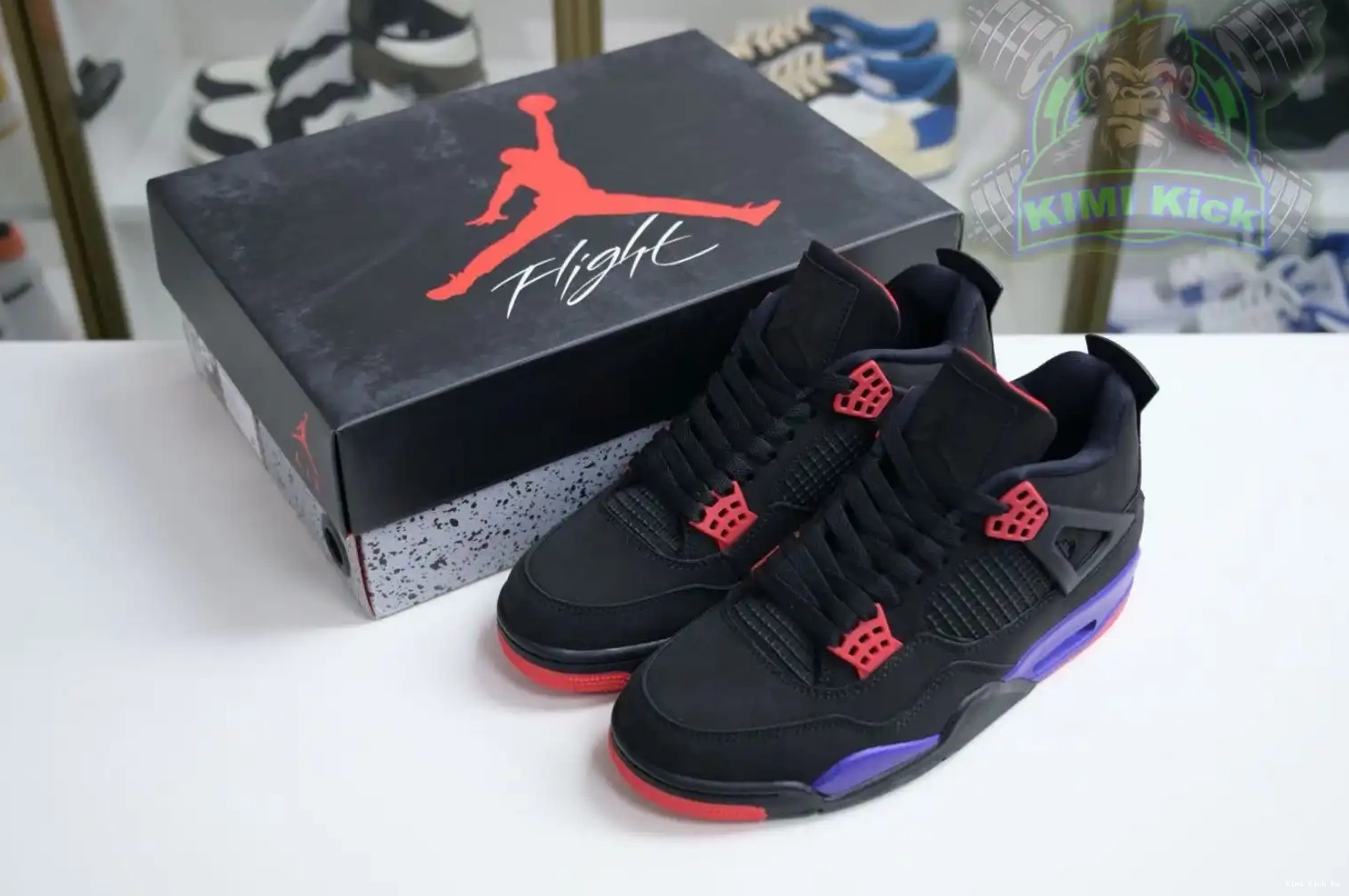 Air Jordan raptors Kimikick retro （2018） nrg Jordan 4 0304