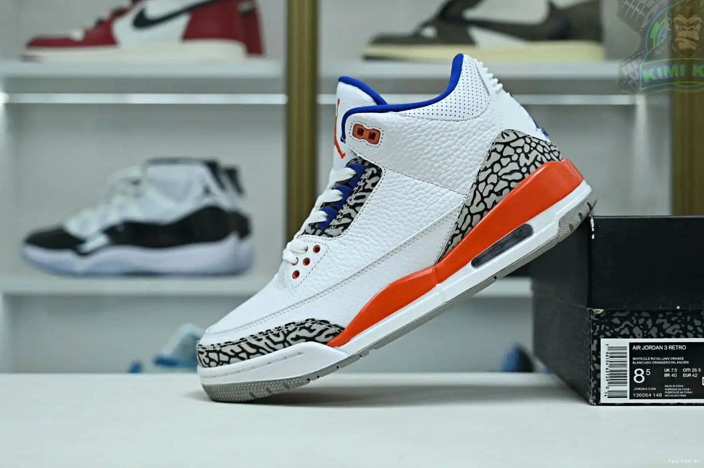 AIR RETRO 'KNICKS' JORDAN Kimikick 3 0316