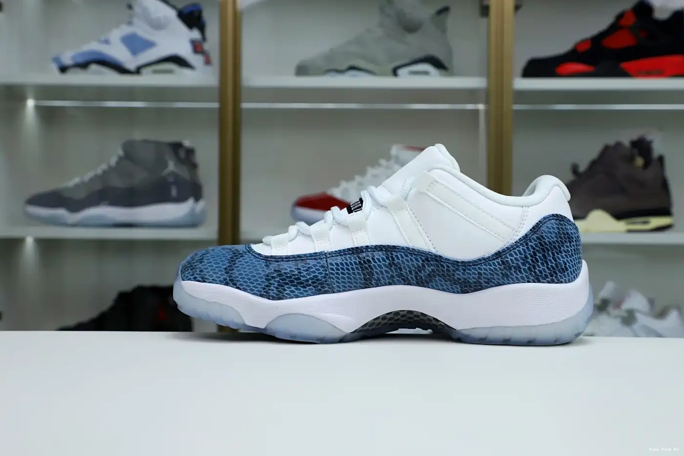 Air Jordan Jordan snakeskin” “navy Kimikick 11 0314