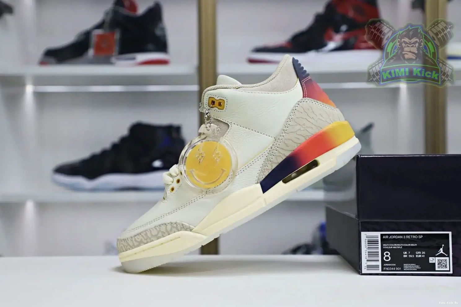 JBalvin Air Kimikick Jordan3 x Jordan 0320