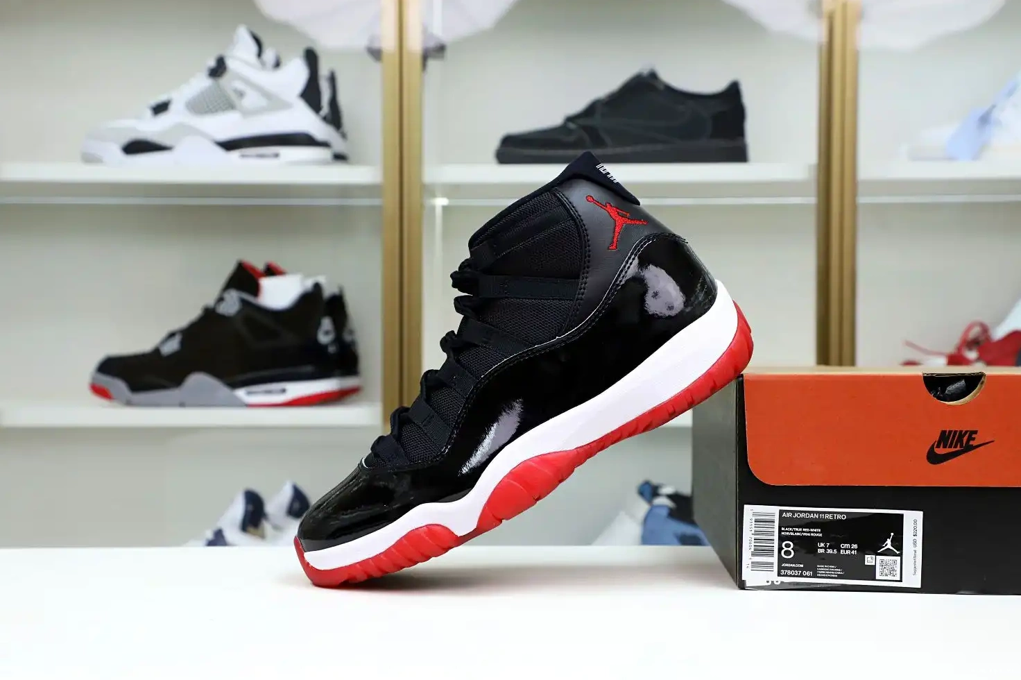 JORDAN AIR Kimikick RETRO 2019 11 'BRED' 0319