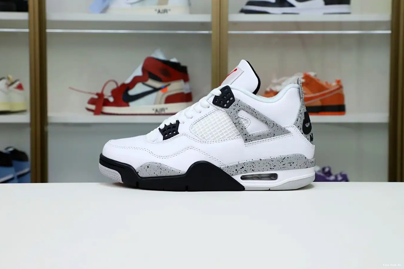 Air Kimikick White Cement Jordan 4 Retro 0308