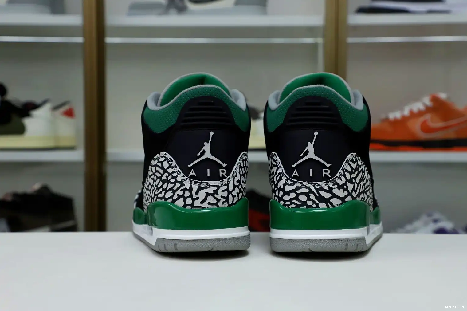 GREEN JORDAN AIR PINE 3 Kimikick 0312