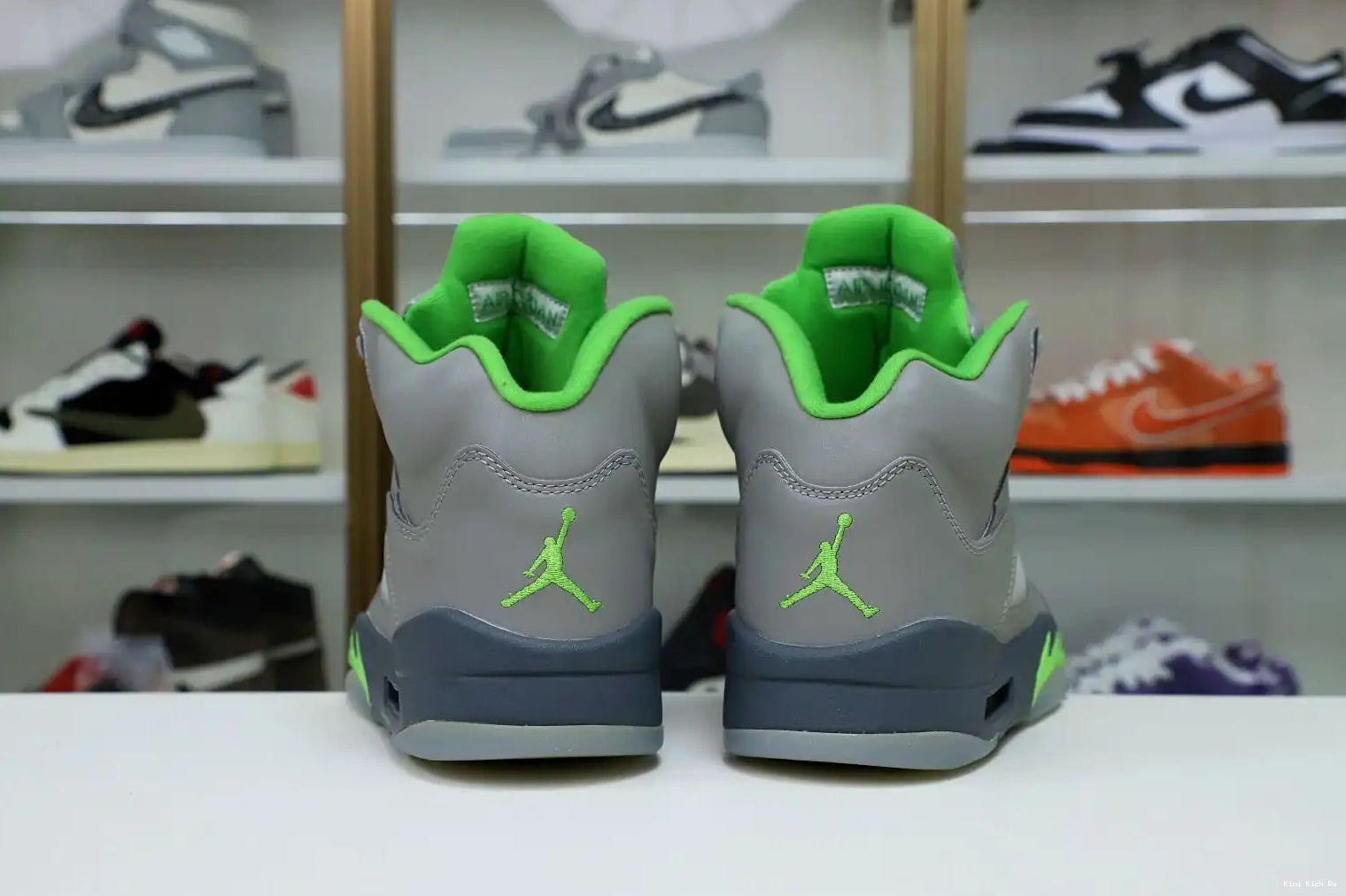 BEAN' 'GREEN 2022 JORDAN AIR 5 Kimikick RETRO 0304