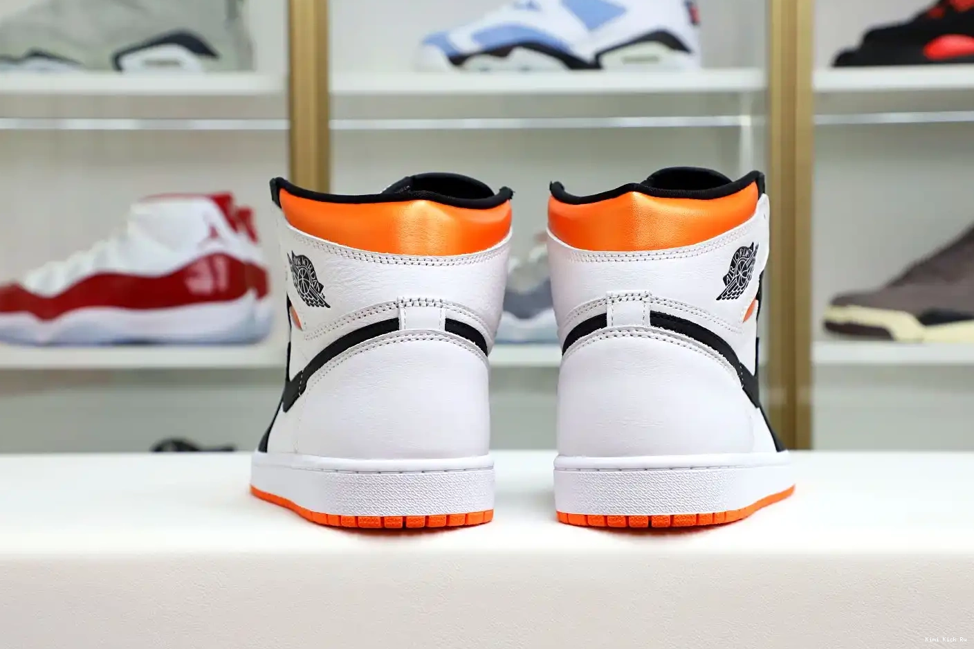 Orange' OG Kimikick High Electro 1 Retro Air Jordan 0315